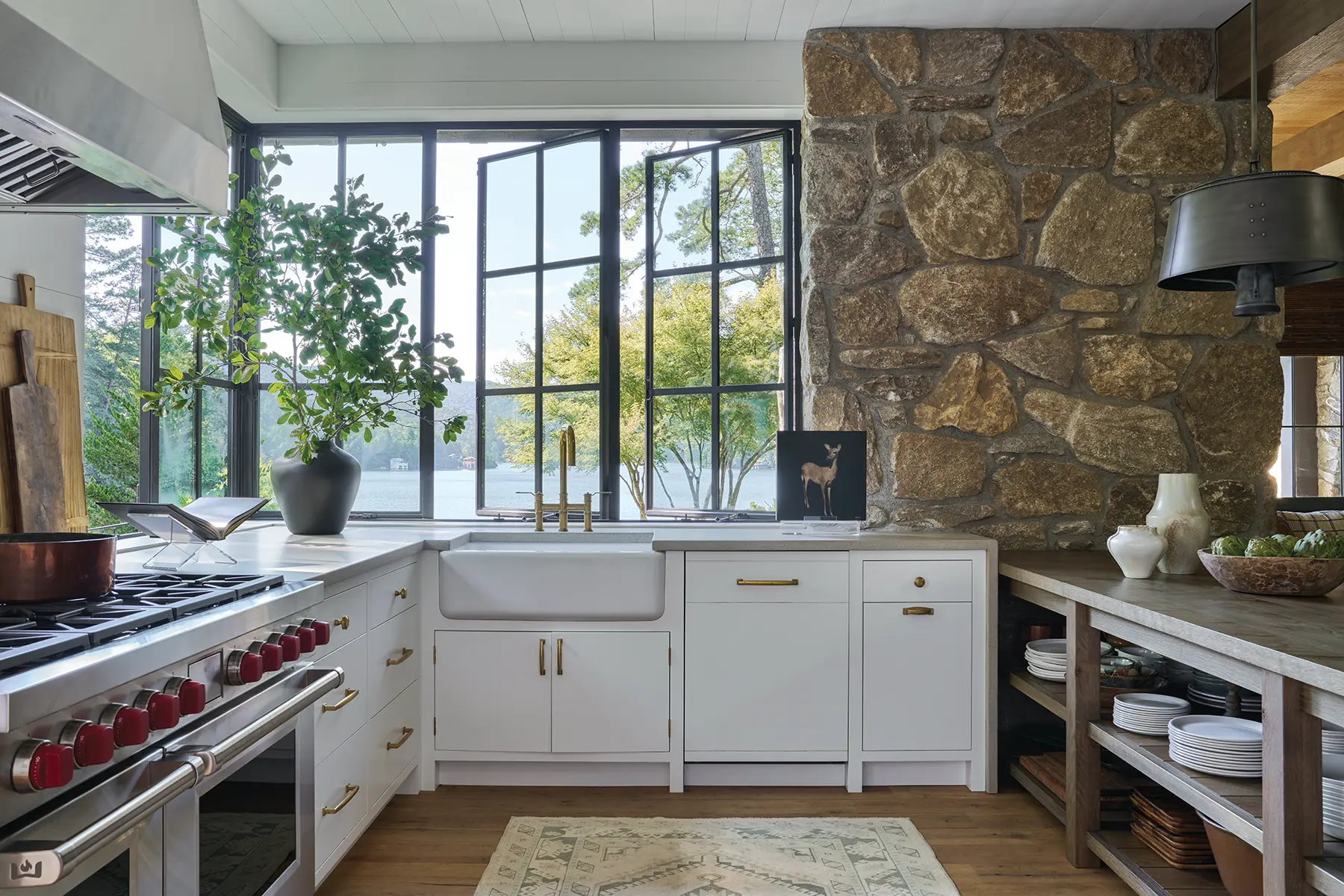 camp buckhead architecture interior kitchen view